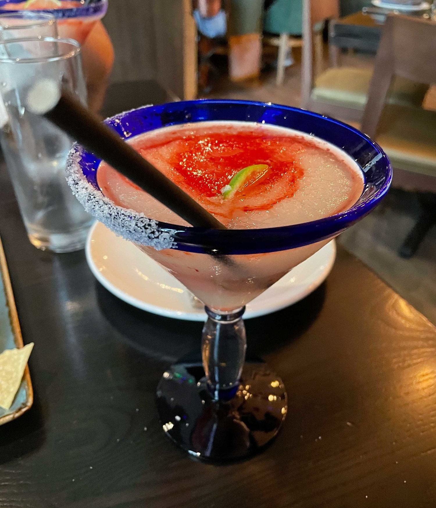 Margarita on table in Rosa Mexicano